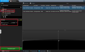 Schedule Audit Report Result